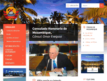 Tablet Screenshot of mozambiqueargentina.org